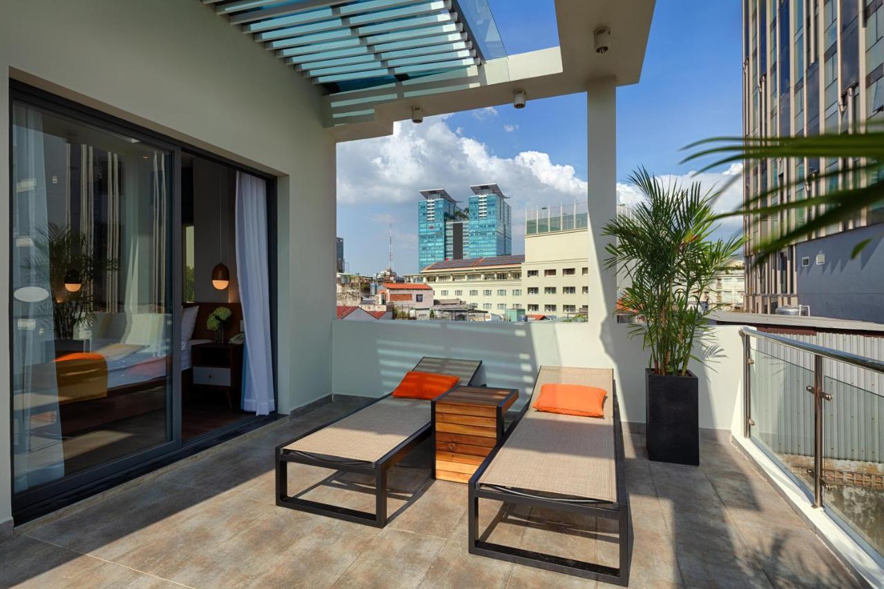Little Saigon Boutique Hotel Хошимин Экстерьер фото